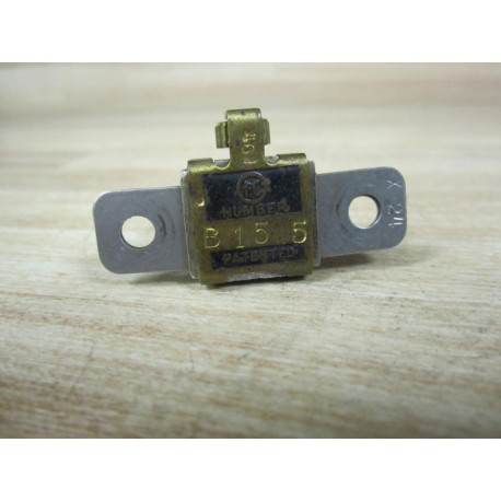 Square D B15.5 Overload Relay Heater B155 WO Covers (Pack of 2) - Used