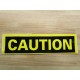 Brady Caution Label 14" Long (Pack of 8) - New No Box