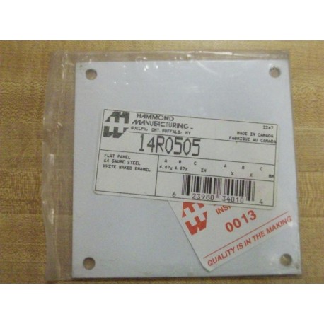 GFC Hammond 14R050 Flat Panel (Pack of 4)