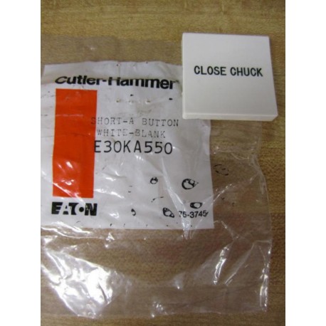 Cutler-Hammer E30KA550 Eaton Lens Close Chuck