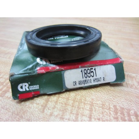 Chicago Rawhide CR 18951 Oil Seal 48x65x10 (Pack of 4)