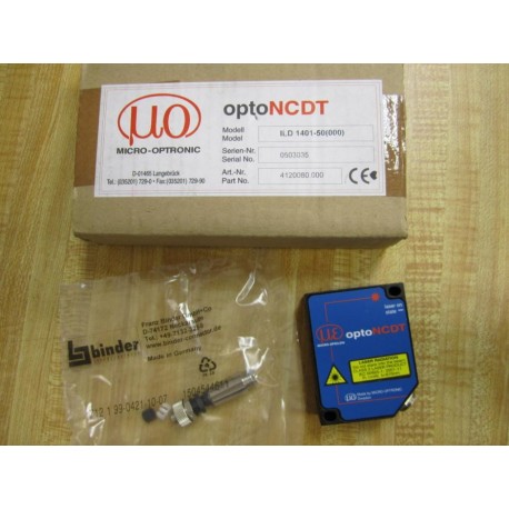 Micro Optronic ILD 1401-50 Laser Sensor