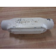 OZ Gedney T-100 T100 Conduit Body 1" T Type With Cover - Used