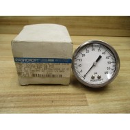 Ashcroft 25-1009AW-02B-60 Industrial Duralife Gauge 251009AW02B60