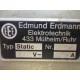 Edmund Erdmann Static 47 Power Controller 70449 - Used