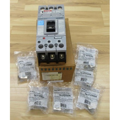 Siemens FXD63B150 Circuit Breaker FXD63B150L