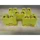 Klemsan AVK16 Terminal Block 304160 Yellow (Pack of 5) - New No Box