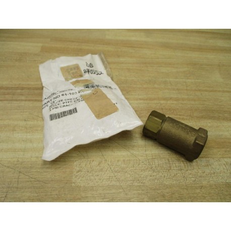 Apollo 61-103-01 Check Valve 6110301