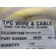 T.P.C. Wire & Cable 84672E Cable 6 Pole Female 12 FT Rev. H