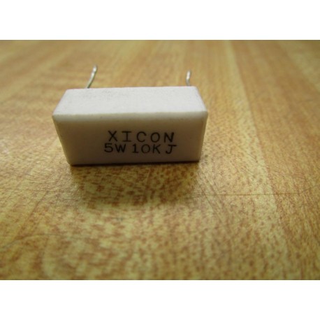 Xicon 5W 10K J Resistor 5W10KJ (Pack of 2) - Used