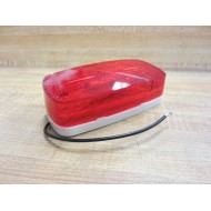 061792 Light Clearance Red Lens Oval - New No Box