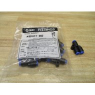 SMC KQU04-00 One-Touch Fitting KQU0400 (Pack of 10)