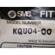 SMC KQU04-00 One-Touch Fitting KQU0400 (Pack of 10)