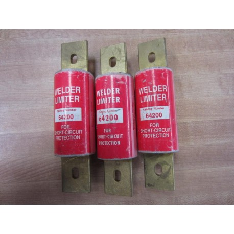 Bussmann 64200 Buss Welder Limiter (Pack of 3) - New No Box