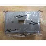 Hubbell P1G Switch Cover Gray 1 Gang (Pack of 6)