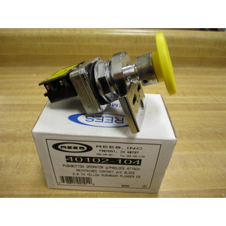 Rees 40102-104 Pushbutton W Padlock Attach