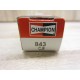 Champion 843 CJ8 Spark Plug 843CJ8 (Pack of 4)