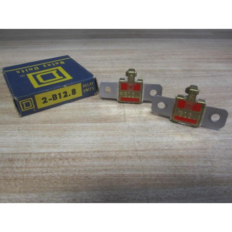 Square D B12.8 Overload Heater Element  B128 (Pack of 2)