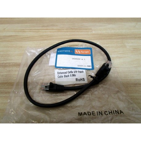 Farnell 1526203 Cable 296505BK