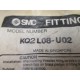 SMC KQ2L08-U02 One Touch Elbow Fitting KQ2L08U02 (Pack of 5)