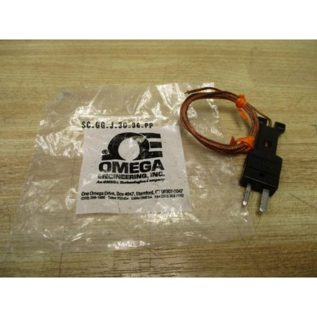 Omega SC-GG-J-30-36-PP Thermocouple Connector SCGGJ3036PP