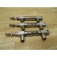SMC CJ2D10-E0965-15 Air Cylinder CJ2D10E096515 W Fittings (Pack of 3) - Used