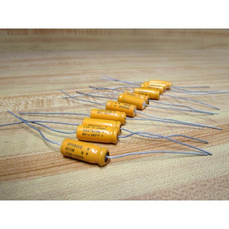 Sprague TVA-1599 Capacitors TVA1599 1UF 350VDC (Pack of 11) - New No Box