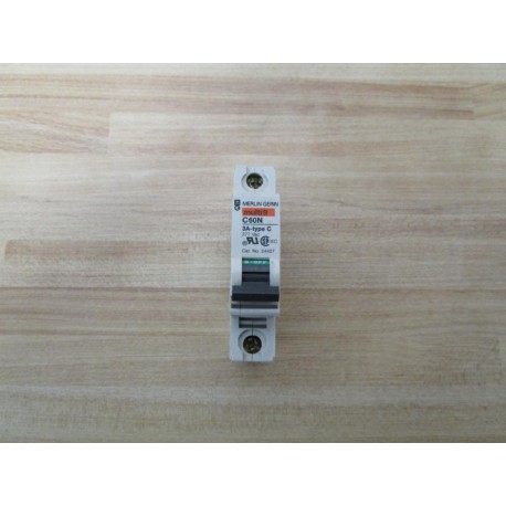 Merlin Gerin 24427 Square D Breaker 3A MG24427 Schneider - Used