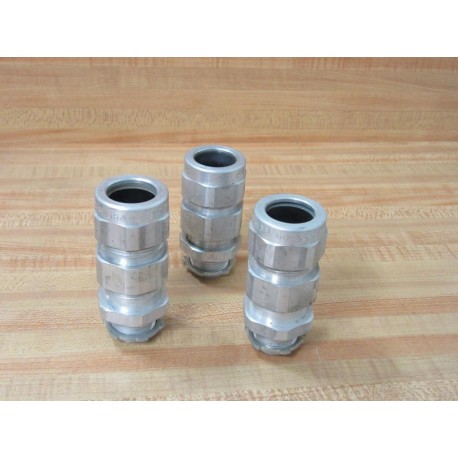 Crouse & Hinds TMC285 34" Terminator Cable Fitting (Pack of 3) - New No Box