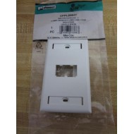 Panduit CFPL2WHY Mini-Com Faceplate C (Pack of 11) - New No Box