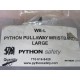 Python Safety WB-L Pullaway Wristband WBL (Pack of 2)