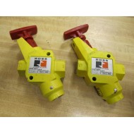 Ross 1523 C 4002 Lock Out Valve 1523C4002 (Pack of 2) - Used