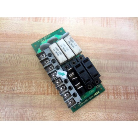 Fanuc A20B-0007-0380 Fuse Circuit Board Board As Is - Parts Only