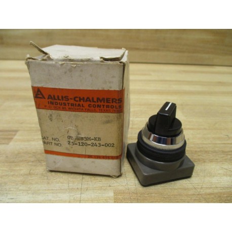 Allis Chalmers 25-120-243-002 Selector Switch OT-ES3M-KB