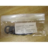 Rosemount 03311-0428-0001 O-Ring Kit 0331104280001 - New No Box