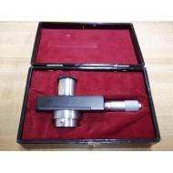 Unitron 3887 0-.5" Mitutoyo Microscope Filar Micrometer - Used