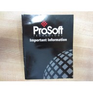 Prosoft PTQ InstallOperation Instructions - New No Box