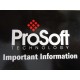 Prosoft PTQ InstallOperation Instructions - New No Box