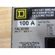 Square D FAL-32100 FAL32100 Circuit Breaker 100A - New No Box