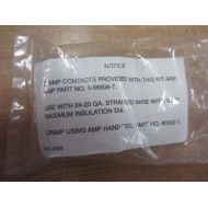 AMP 9101-2009 Connector Kit With Pins 5-66506-7