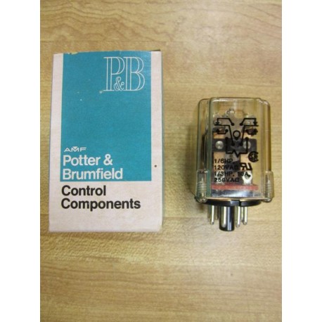 Potter & Brumfield KRP-11DG-12VDC Relay KRP11DG 12V