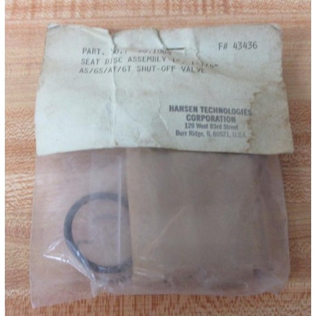 Hansen Technologies 50.1004 Seat Disc Assembly 501004