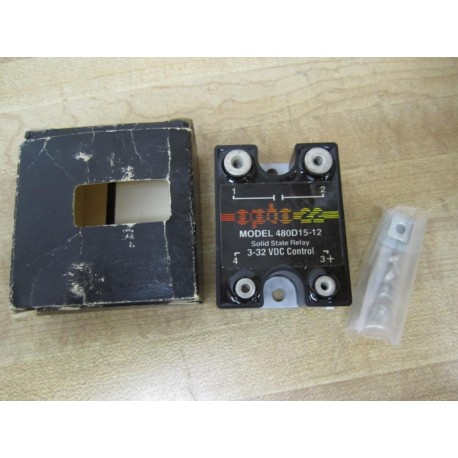 Opto 22 480D15-12 Solid State Relay 480D1512