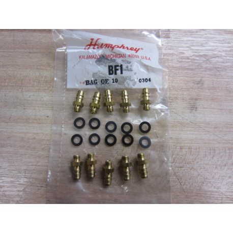 Humphrey BF1 Hose Fitting (Pack of 10)