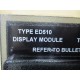 Fireye ED5101 Display Module ED580 - Used