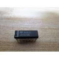 National Semiconductor DM7474N Integrated Circuit (Pack of 8)