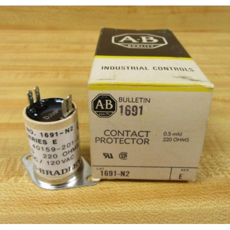 Allen Bradley 1691-N2 Contact Protector 1691N2 Series E (Pack of 2)