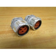 Thomas And Betts 2540-4 Liquid Tight Connector 25404 (Pack of 2) - New No Box