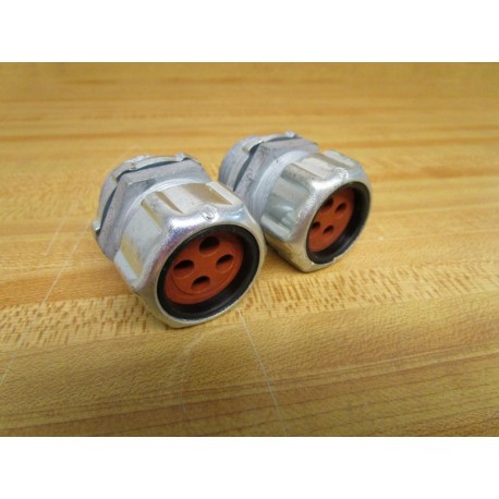 Thomas And Betts 2540-4 Liquid Tight Connector 25404 (Pack of 2) - New No Box