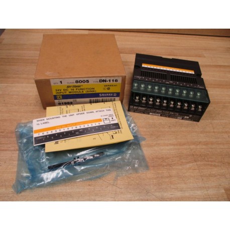 Square D 8005-DN-116 SyMax Input Module 81962